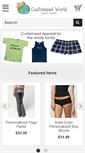 Mobile Screenshot of customizedworld.com